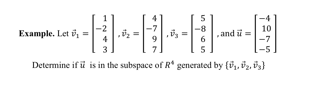 Solved Example. Let | Chegg.com
