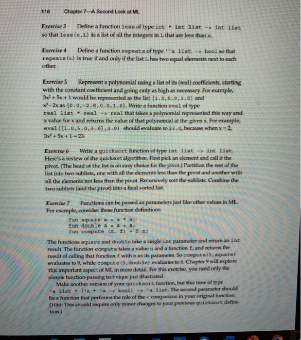 Solved Exercises Exercise 1 Give a BNF grammar for the | Chegg.com