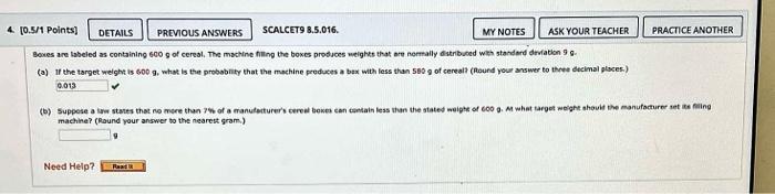 Solved 4 [0.5/1 Points] DETAILS PREVIOUS ANSWERS SCALCET9 | Chegg.com