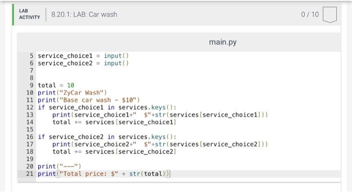 Write a program that first gets a list of integers | Chegg.com