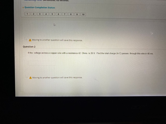 Solved Question Completion Status: A Moving to another | Chegg.com
