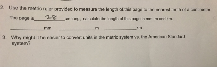 metric ruler uses