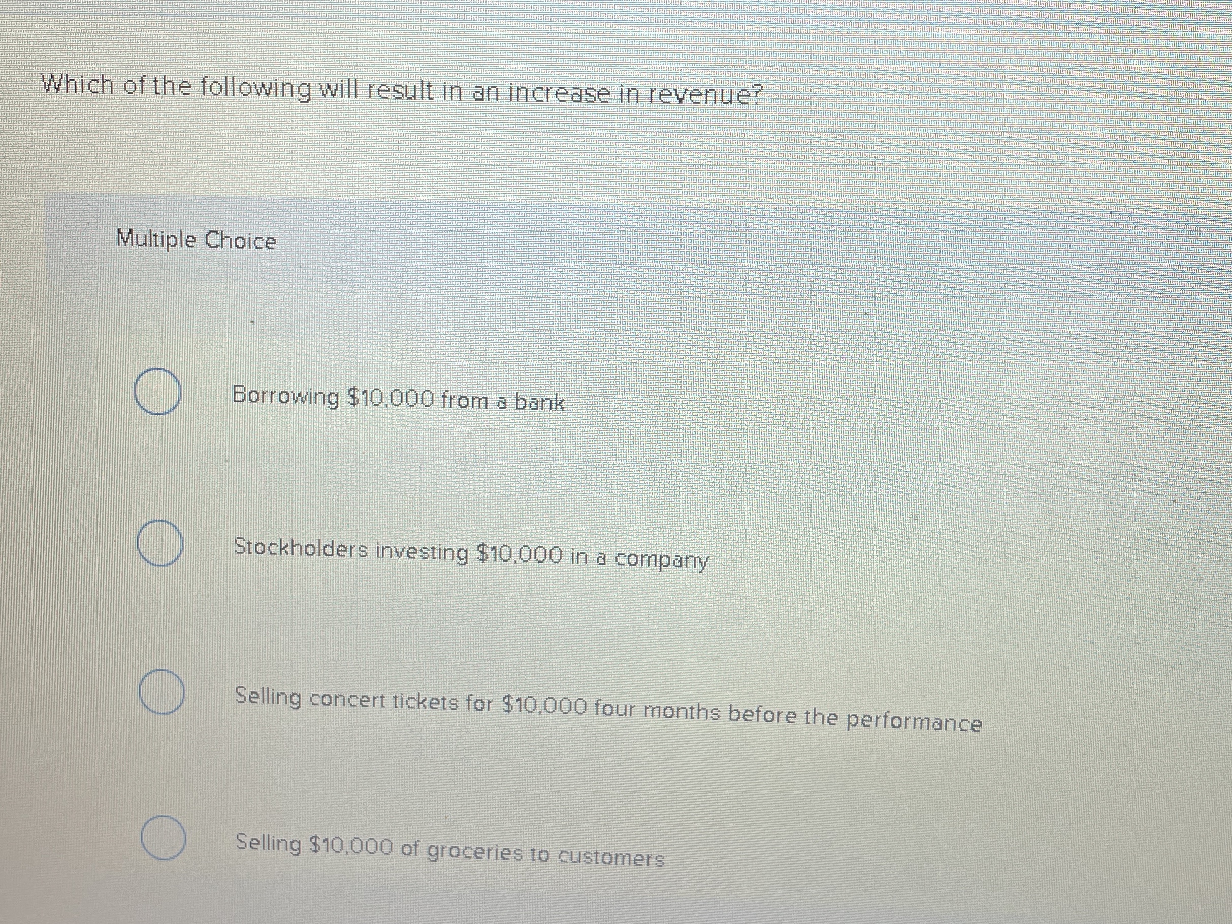 Solved Which of the following will result in an increase in | Chegg.com