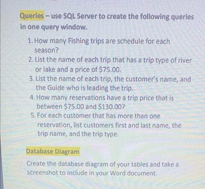 Solved i need help building this database based on the | Chegg.com
