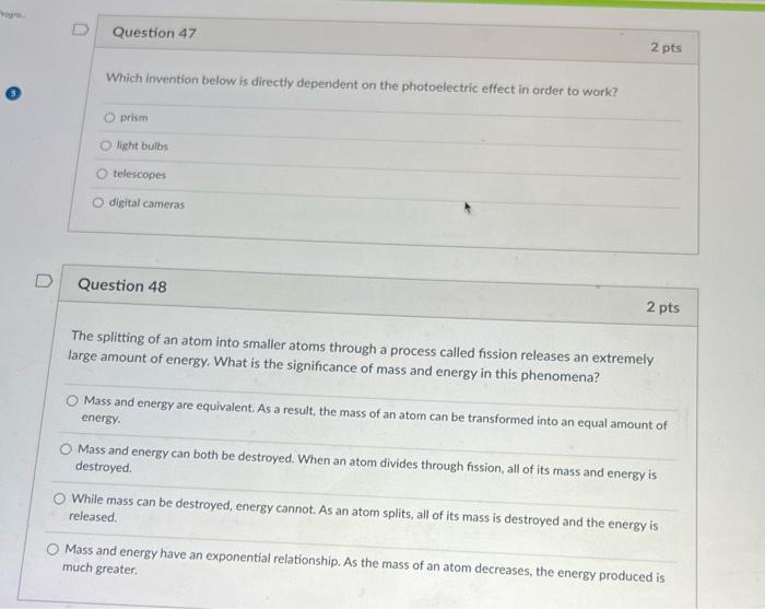 Solved D Question 46 2 pts Which of the following explains | Chegg.com