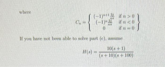 Solved Question 3(30%); Consider the following system. | Chegg.com
