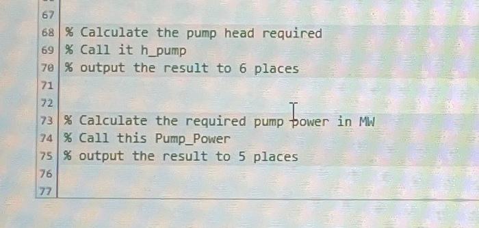 Solved please answer this in terms of the MATLAB CODE | Chegg.com