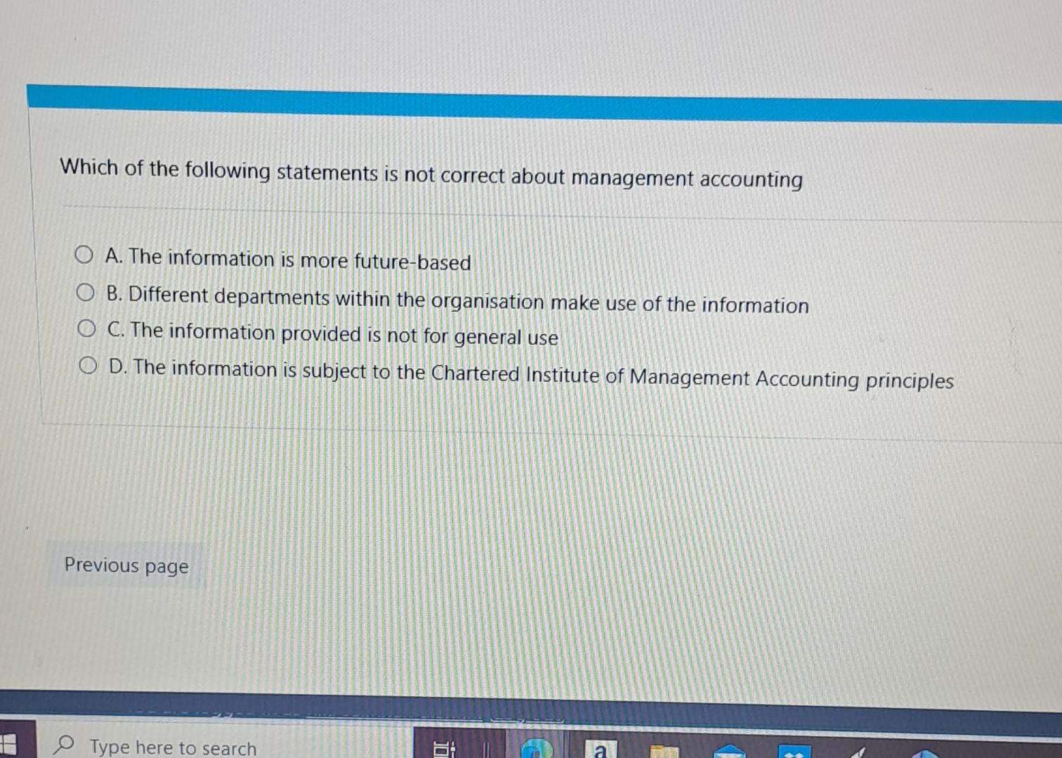 Solved Which of the following statements is not correct | Chegg.com
