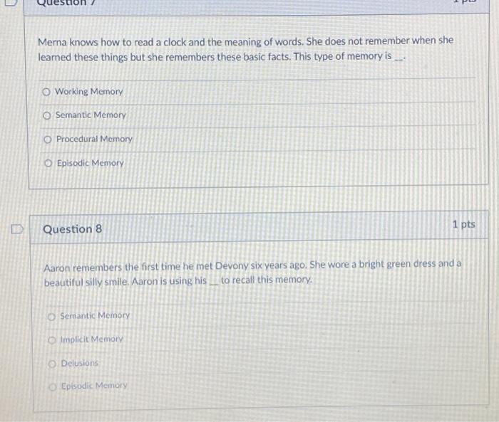 Solved Merna knows how to read a clock and the meaning of