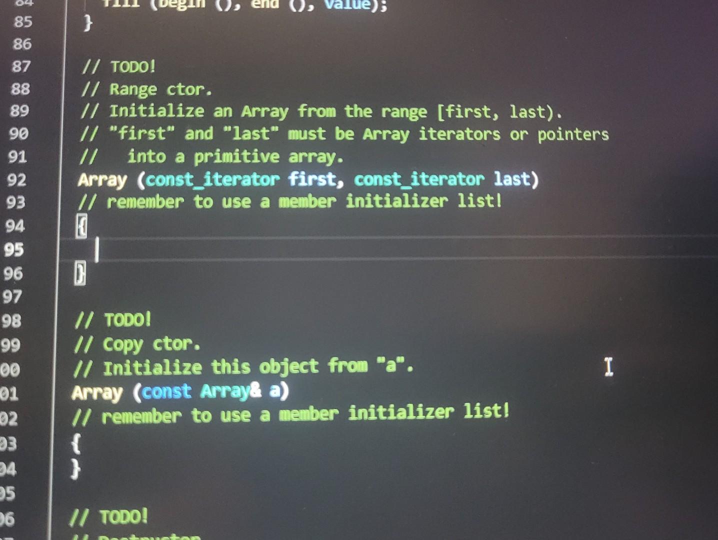 Solved // Using declarations 33 34 35 36 37 38 39 40 41 //