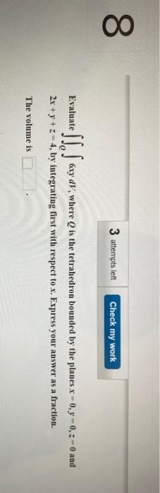 Solved 6 3 attempts left Check my work Find the center of | Chegg.com