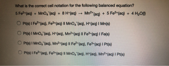 Solved What is the correct cell notation for the following | Chegg.com