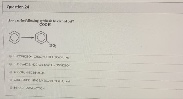 Solved Which of the following methods can be used to prepare | Chegg.com