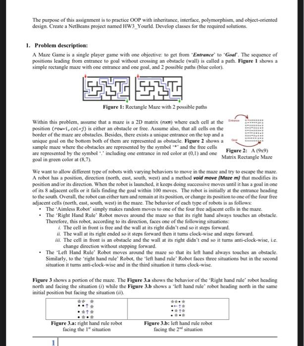 Solved The purpose of this assignment is to practice OOP | Chegg.com