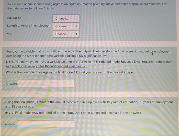 Solved Following output is for a multiple linear regression | Chegg.com