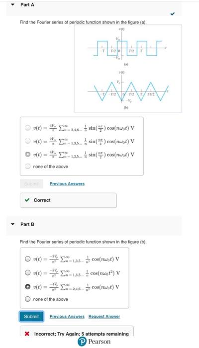 Solved Find the Fourier series of periodic function shown in | Chegg.com