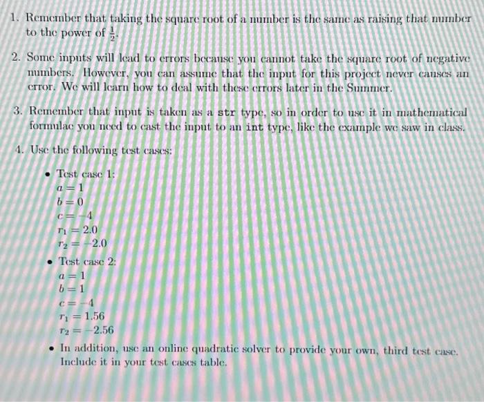 Solved 1. Remember that taking the square root of a number | Chegg.com