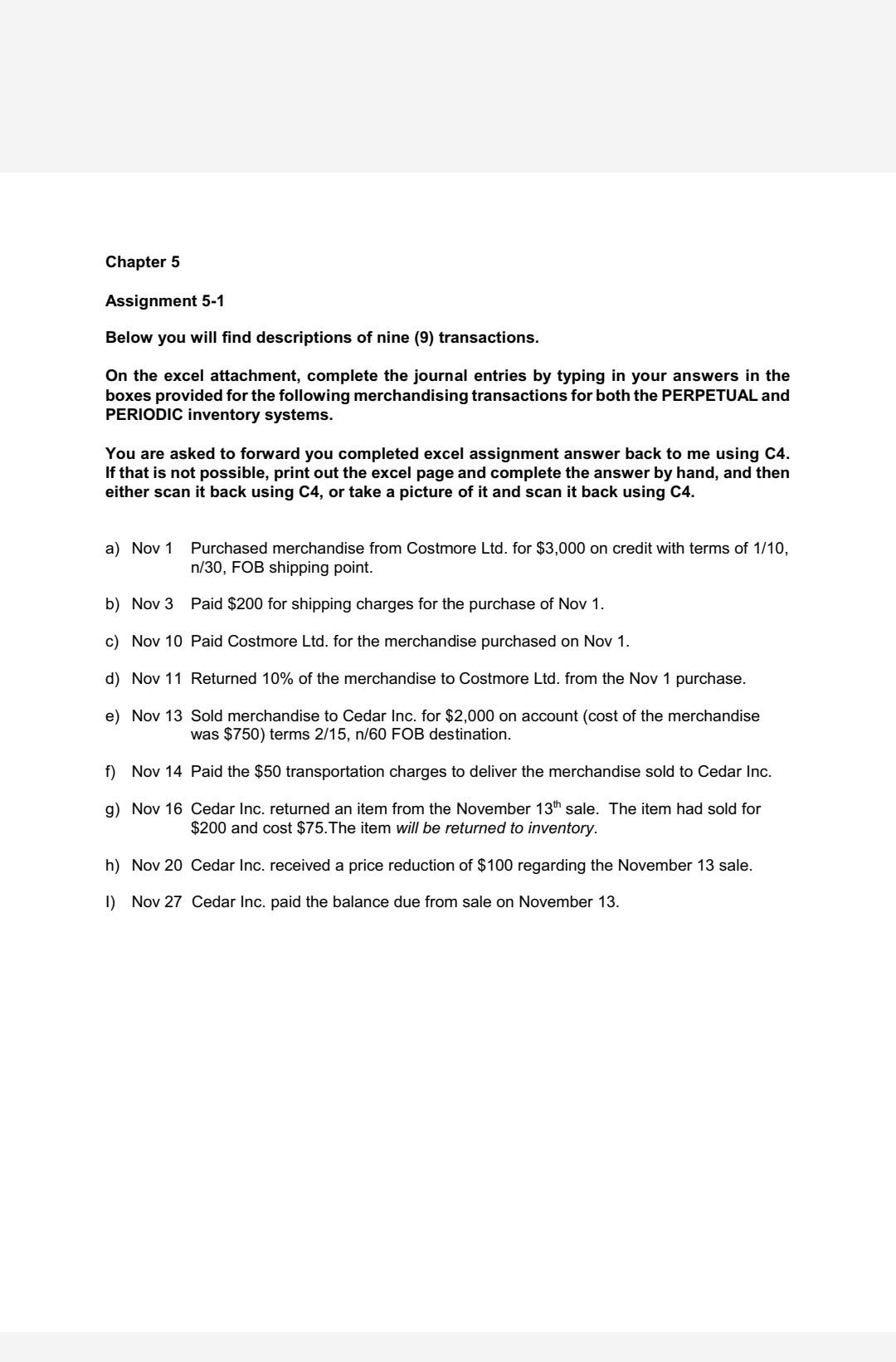 Excel chapter 5 lab 1 picture