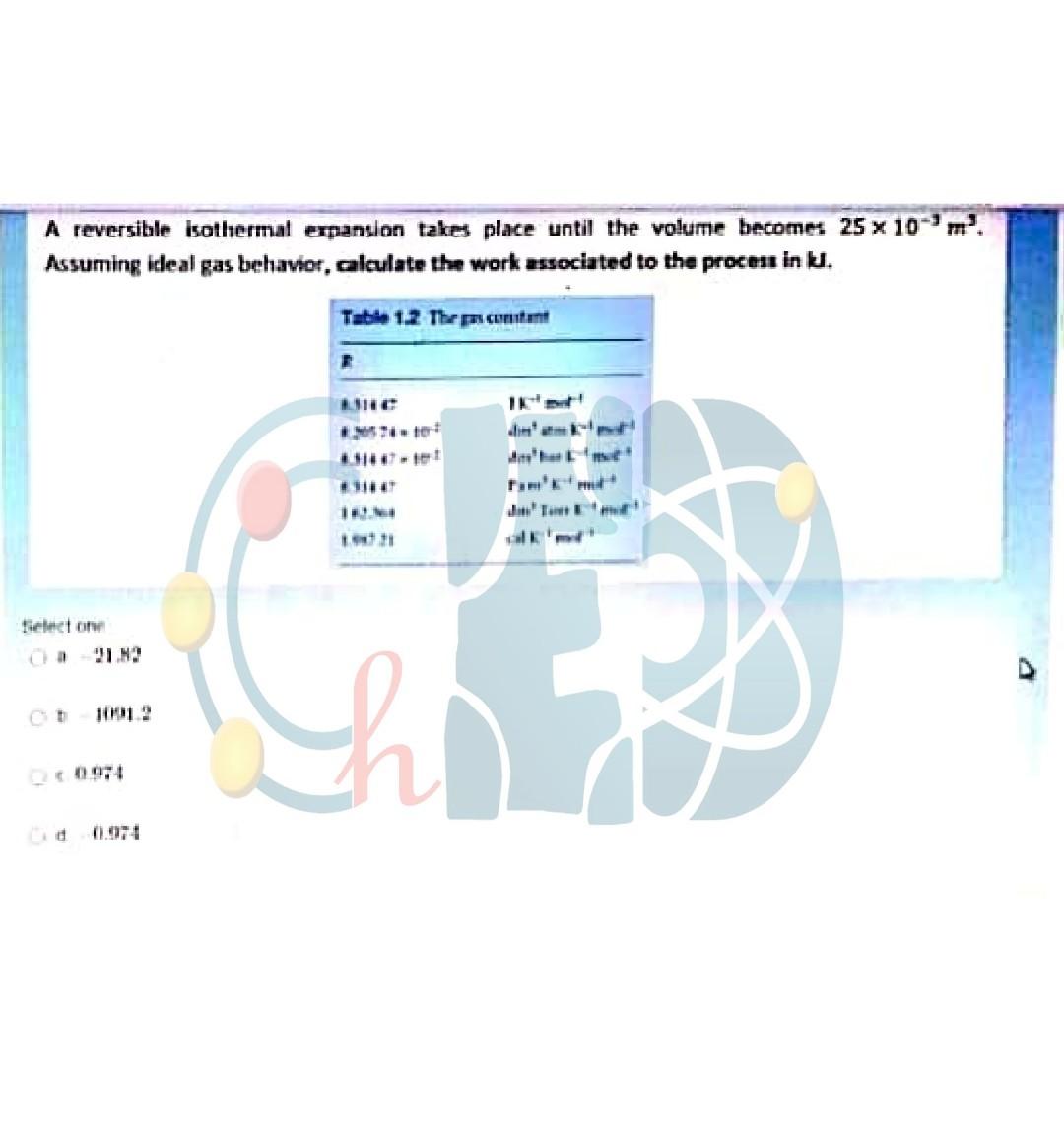 Solved The absolute zero temperature can be obtained using | Chegg.com