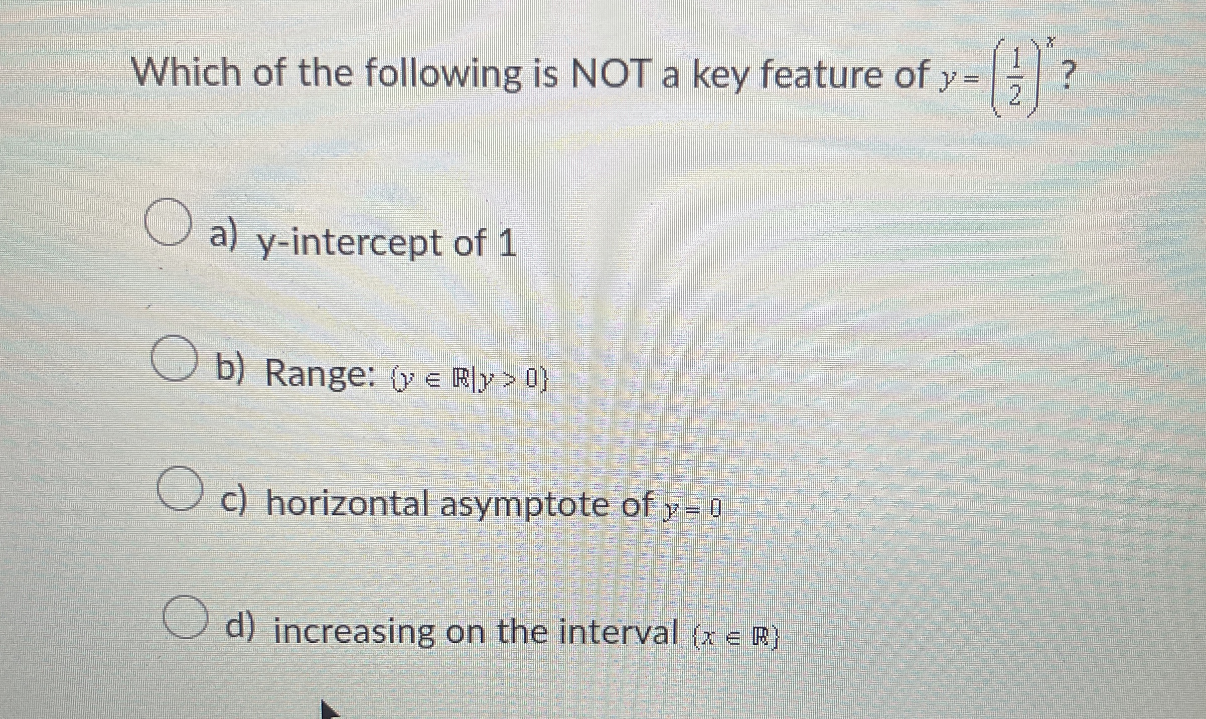 Solved Which of the following is NOT a key feature of | Chegg.com