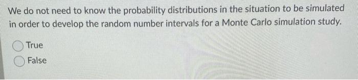 Solved We do not need to know the probability distributions | Chegg.com