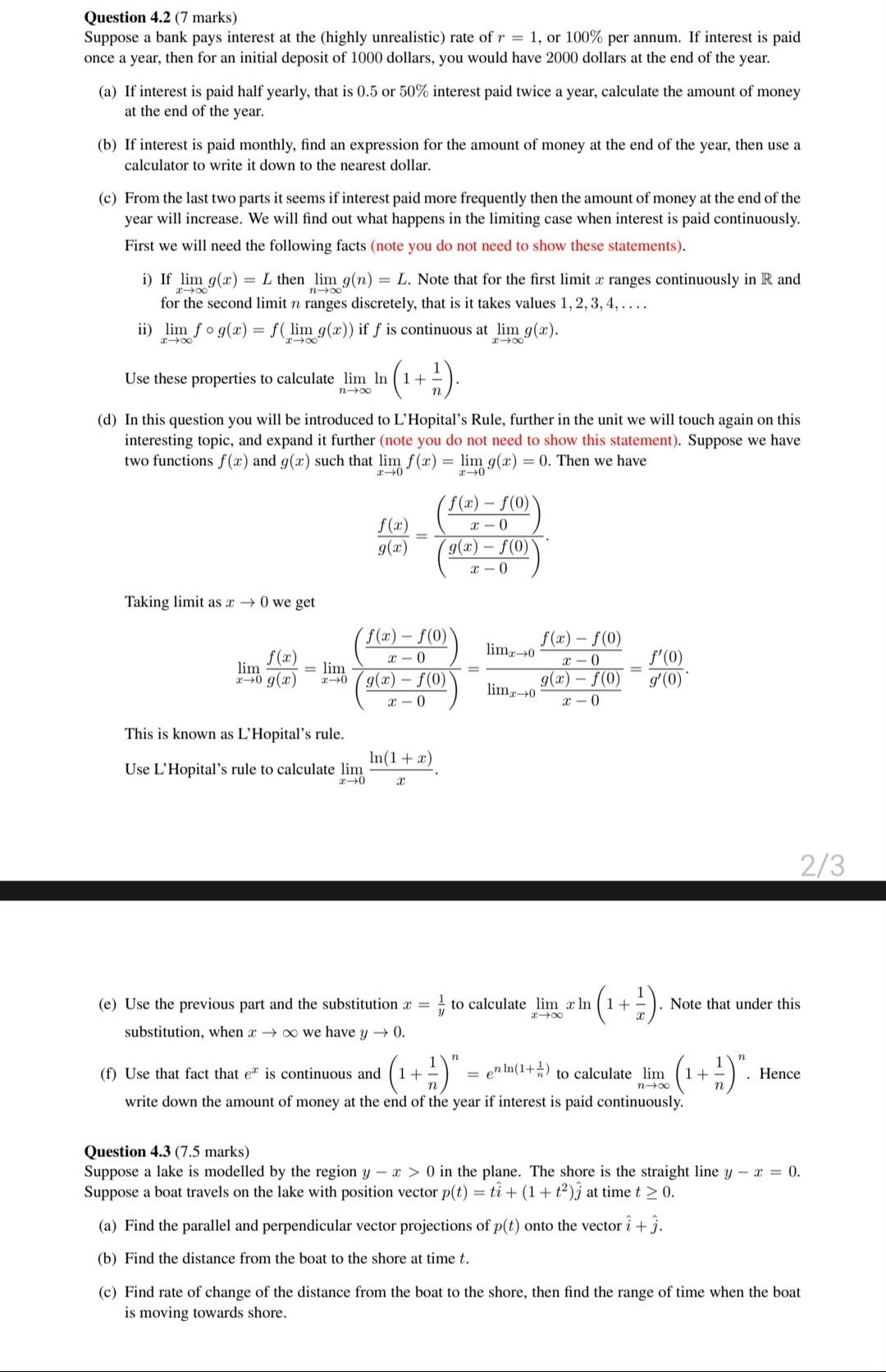 Solved Question 4 2 7 Marks Suppose A Bank Pays Interes Chegg Com