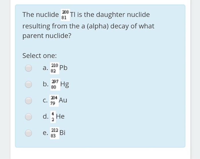 solved-the-nuclide-81-tl-is-the-daughter-nuclide-resulting-chegg