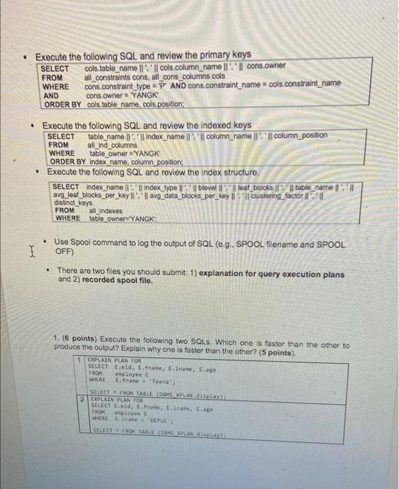 Solved Lab Part (50 points) Lab 1 (30 points) Query | Chegg.com
