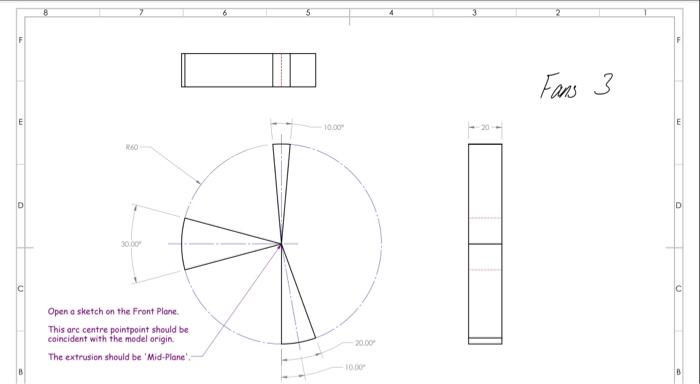 Solved QUESTION 18 Produce a model of the drawing | Chegg.com