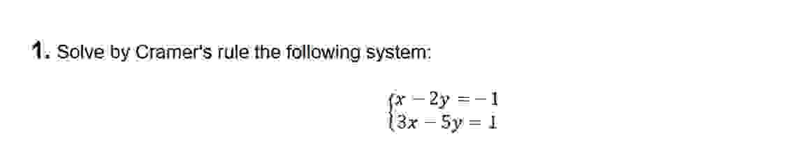 Solved Give me please step by step solution Solve by | Chegg.com