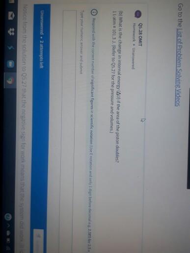 Solved Go to the List of Problem Solving Videos Q5.28 OMIT | Chegg.com