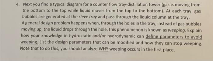 Solved 4. Next you find a typical diagram for a counter flow | Chegg.com