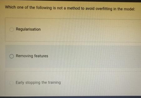 Solved Which one of the following is not a method to avoid | Chegg.com
