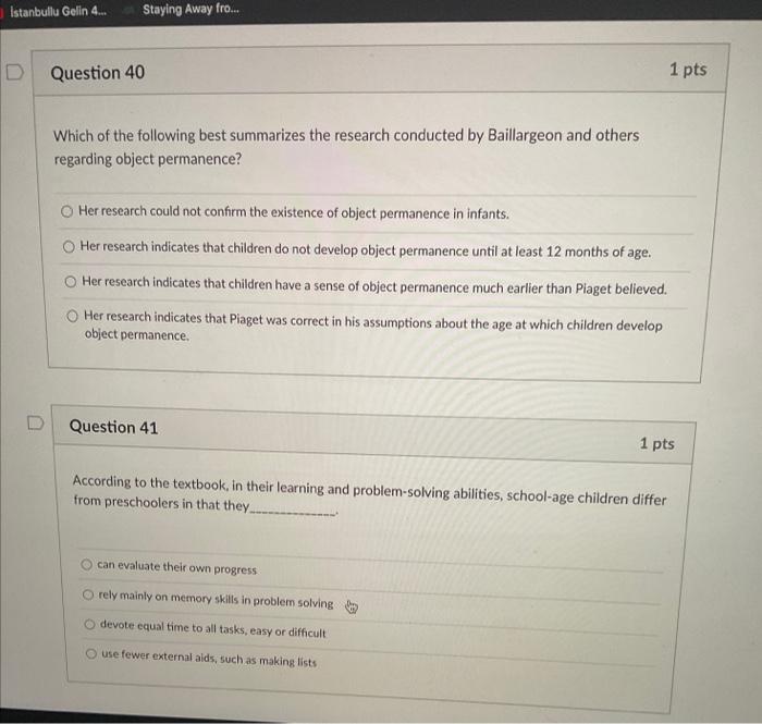 Solved Which of the following best summarizes the research Chegg