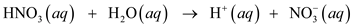 equation acid nitric hno3 write water dissolving