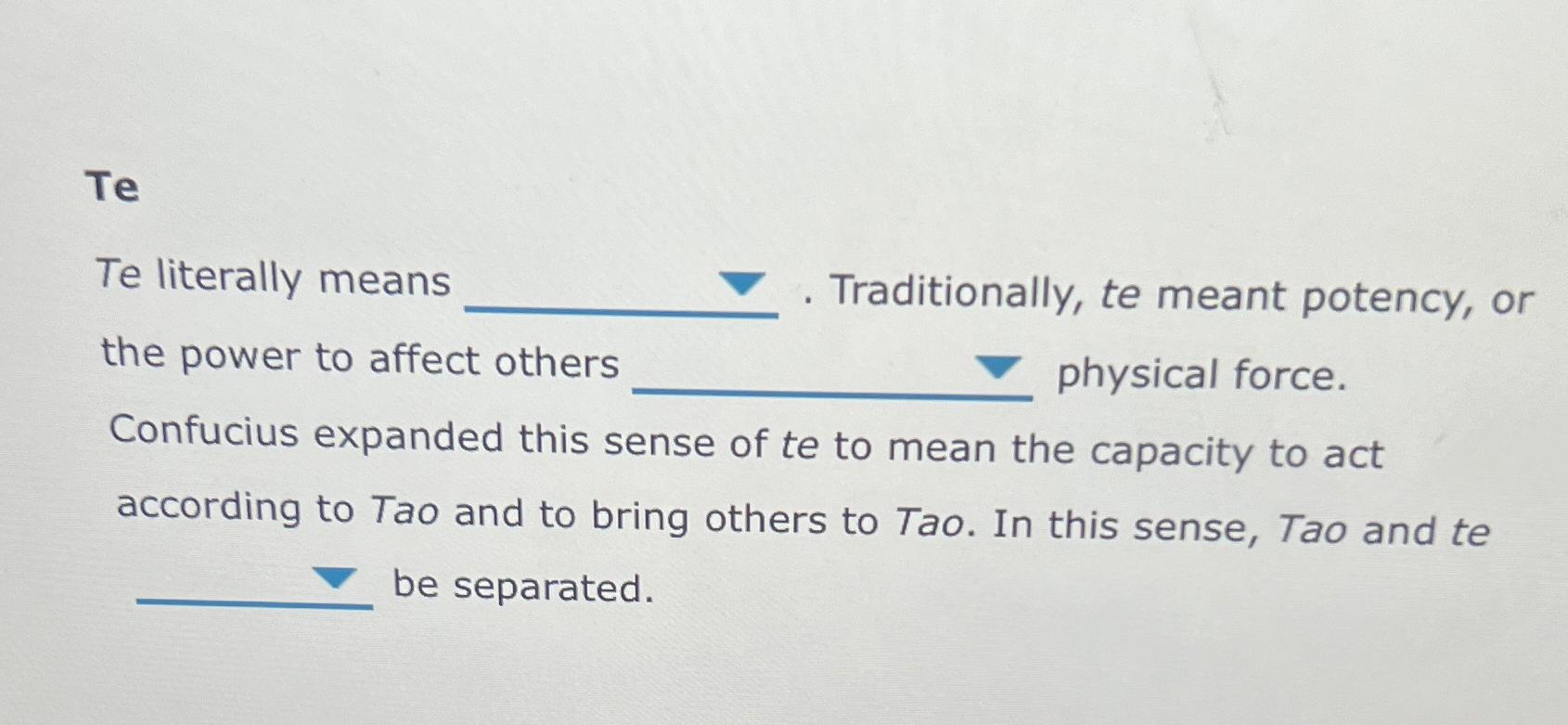 Tao And Te Meaning , 200+ Common Proverbs in English [with Meaning and ...