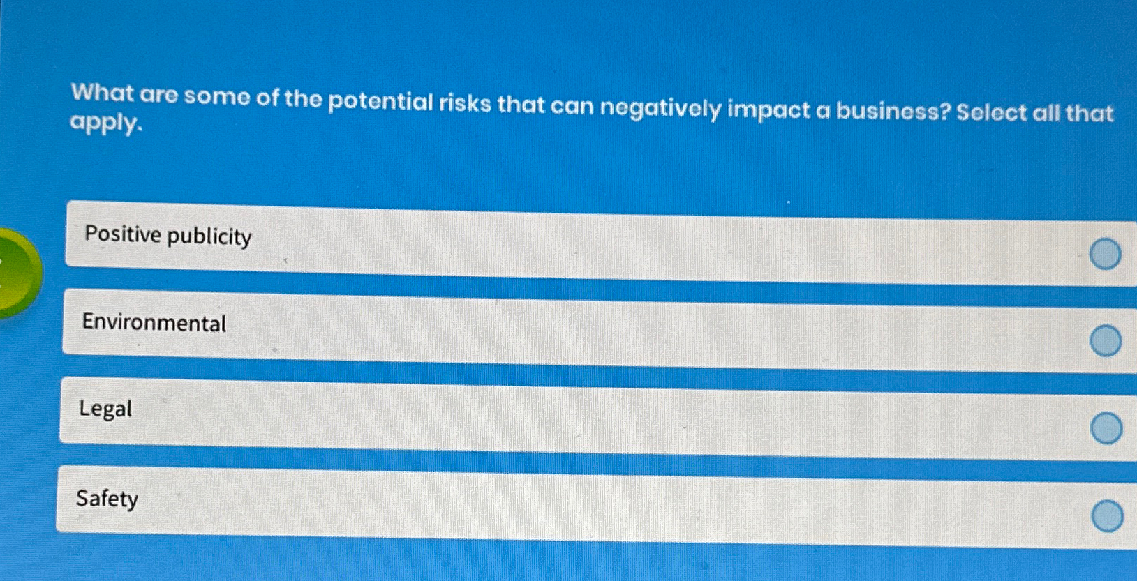 Solved What are some of the potential risks that can | Chegg.com