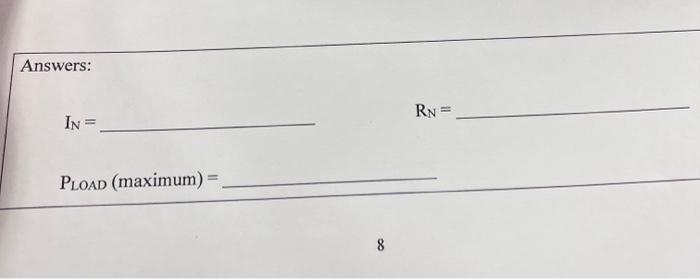 Solved For The Above Circuit Determine Following The Chegg Com