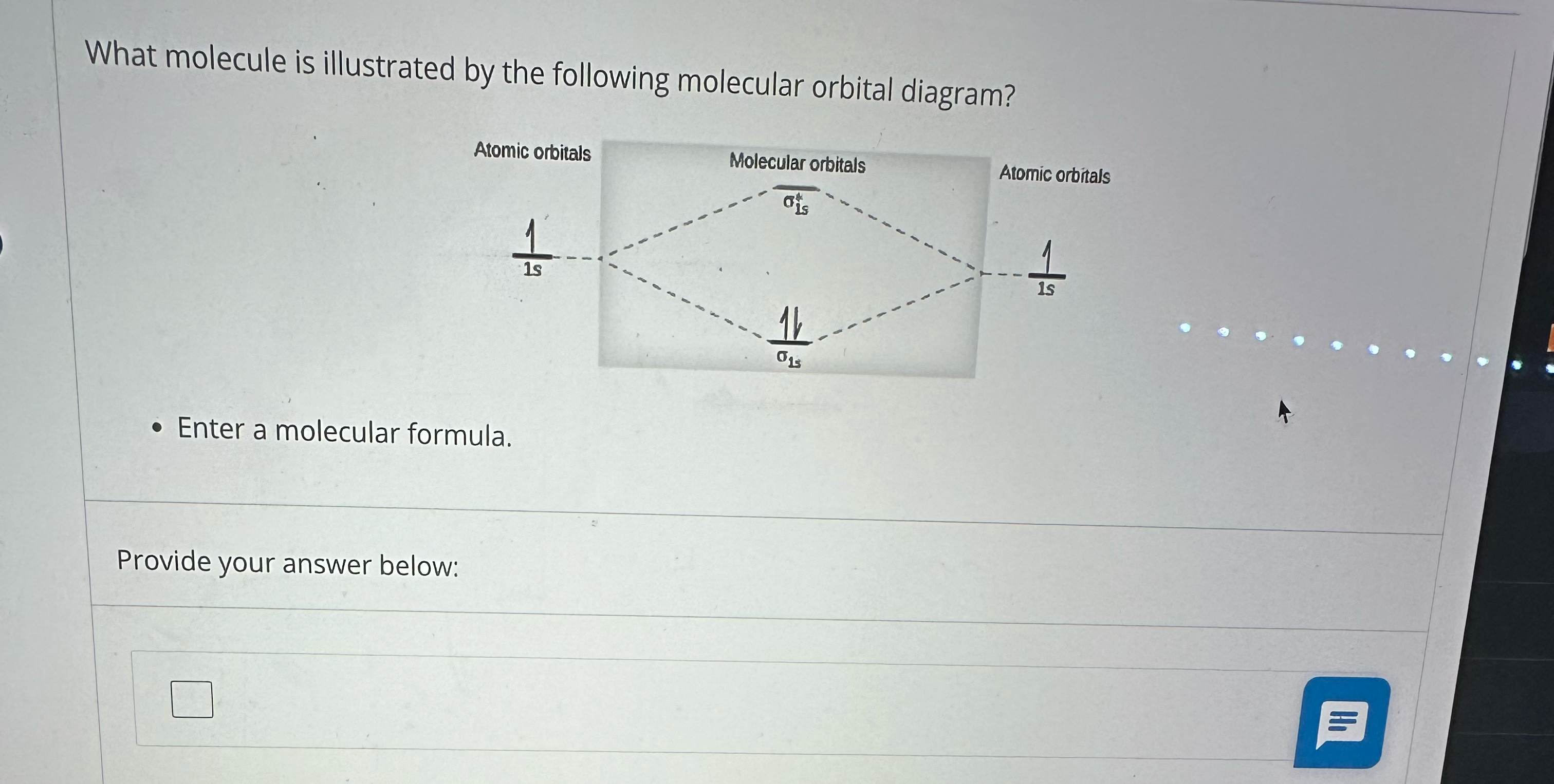 Solved What molecule is illustrated by the following | Chegg.com