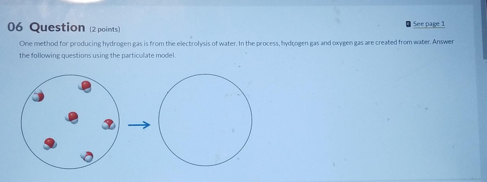 Solved 06 Question (2 points) @ See page 1 One method for | Chegg.com