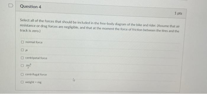 Solved D Question 2 1 pts Use the following information to | Chegg.com