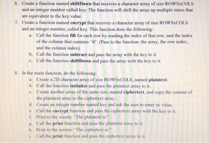 Solved Question 2: Write a C program to implement an | Chegg.com