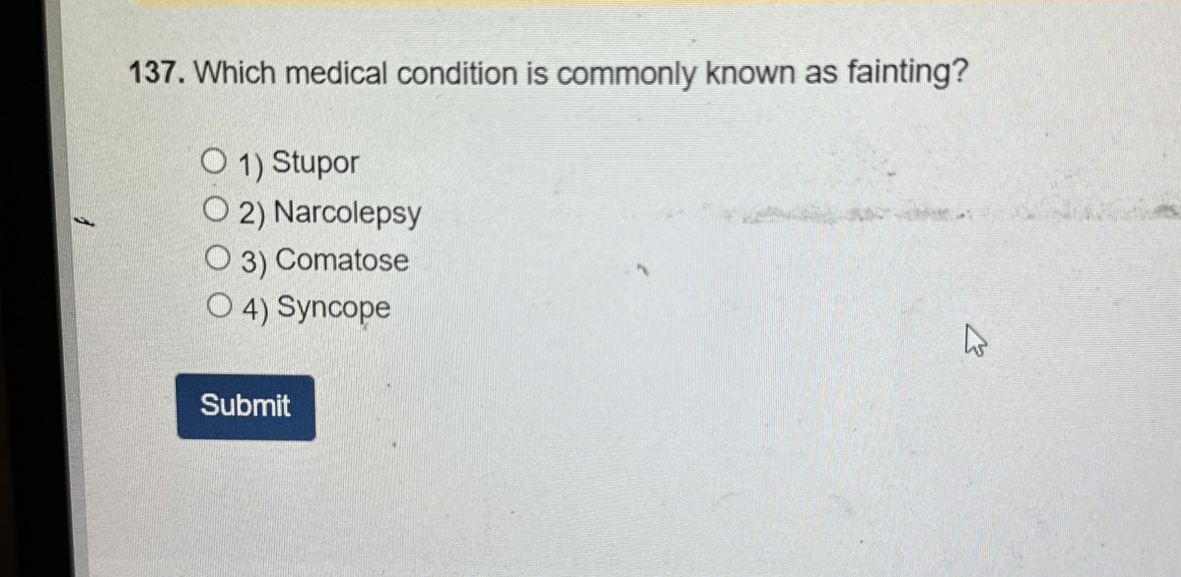 Solved Which medical condition is commonly known as