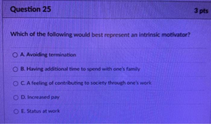 Solved Question 21 3 pts Which of the following situations | Chegg.com