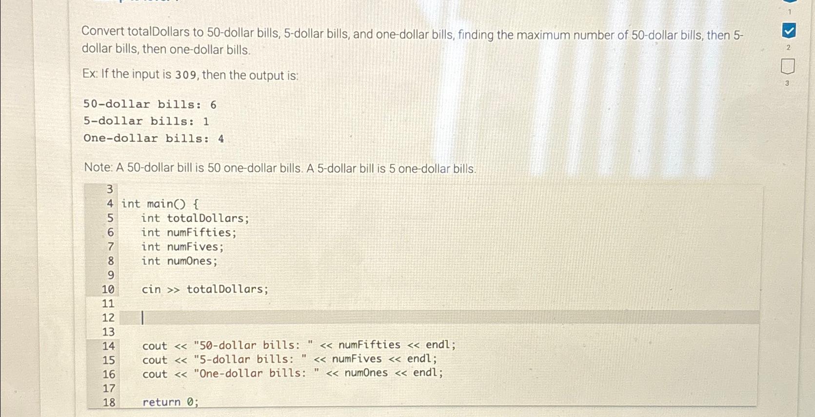 solved-convert-totaldollars-to-50-dollar-bills-5-dollar-chegg