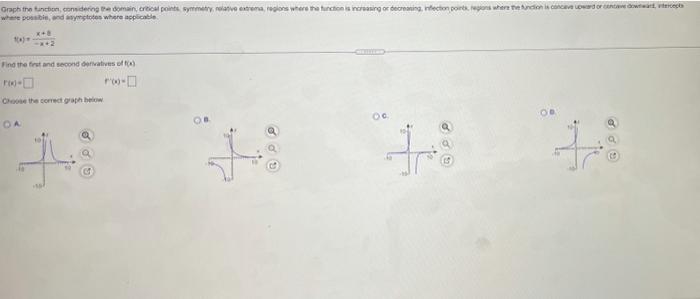 Solved Graph the function, come le domain rct points | Chegg.com