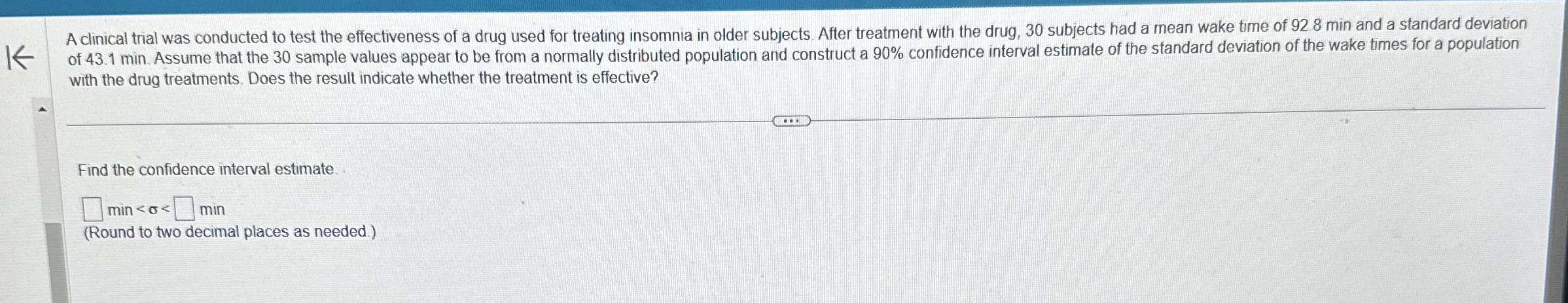 Solved A clinical trial was conducted to test the | Chegg.com