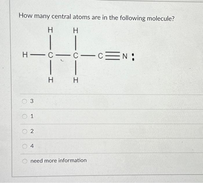 Solved Which of the following is a correct Lewis structure | Chegg.com