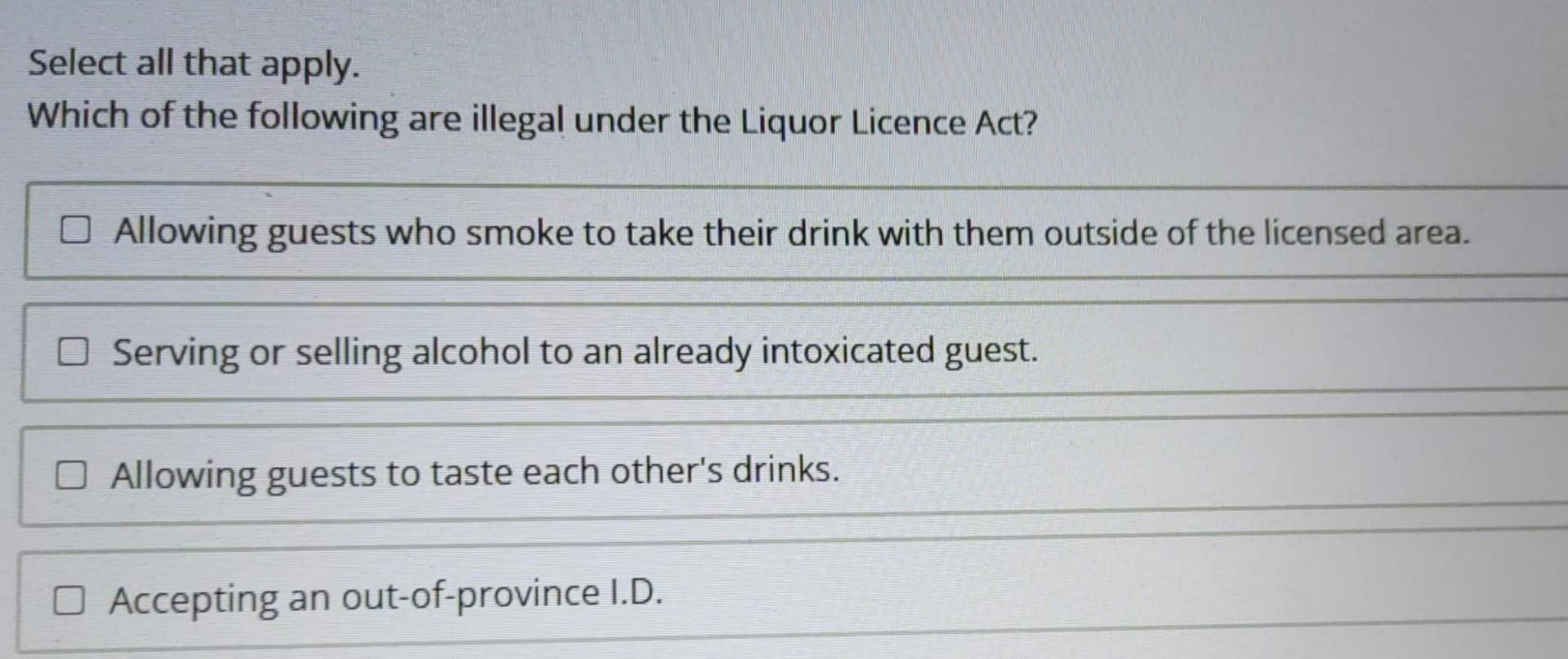 Solved Select all that apply. Which of the following are