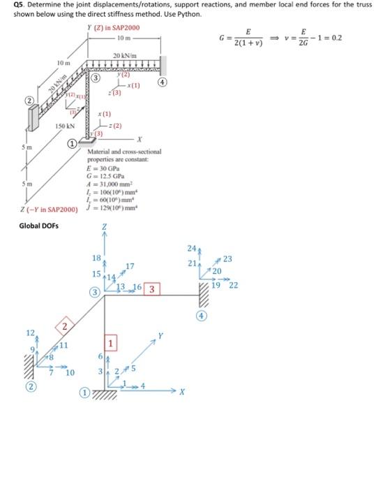 note: Solve one of 2D and one of 3D problems with | Chegg.com